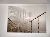 Impressão de ponte de lona/ Canvas bridge print 198.12 x 139.7 cm