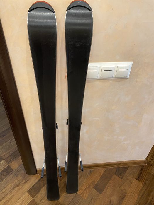 Гірські лижі Head 117 см довжина+ комплект з паличок, ботінок