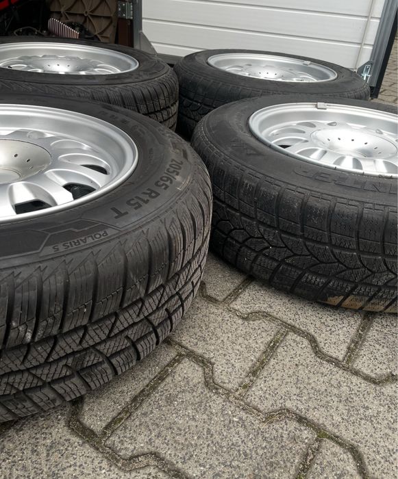 Felgi BMW 5x120 e39 15 cali + opony zimowe