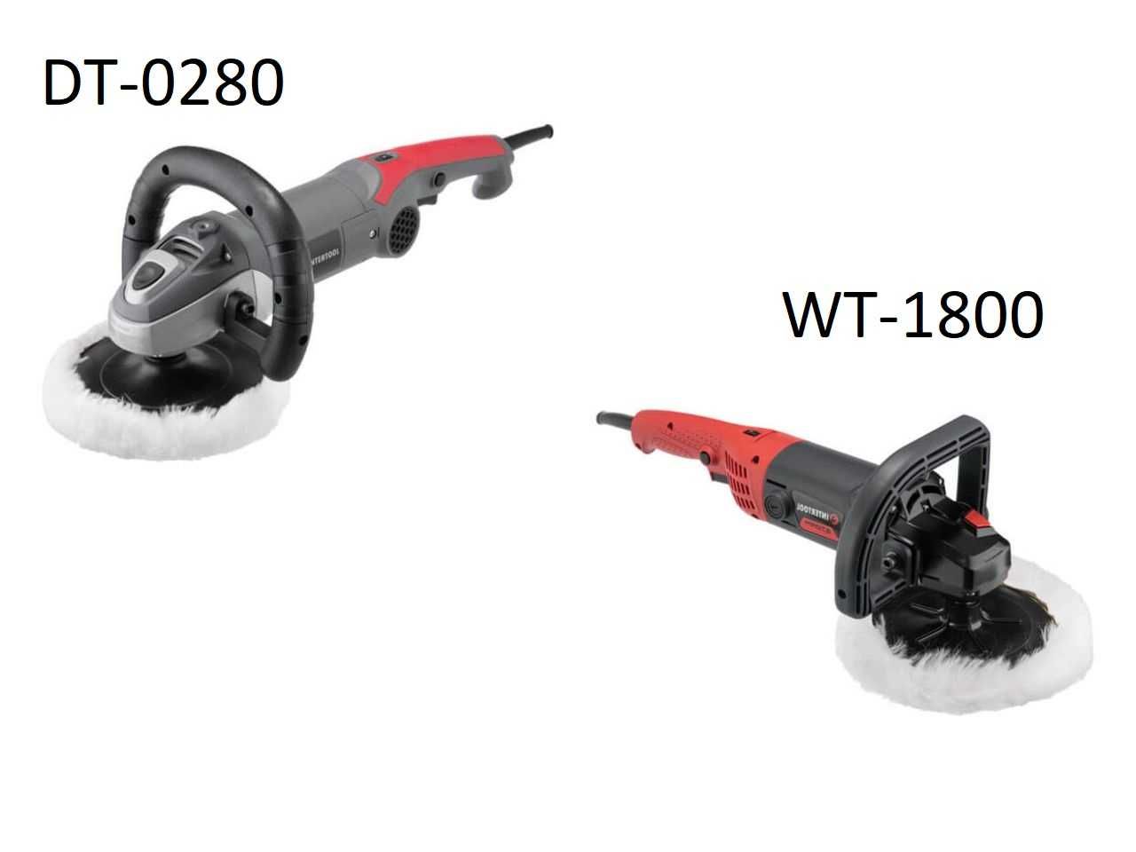 Полировальная машина  1400Вт, 800-3200об 180мм, 230В INTERTOOL WT-1800