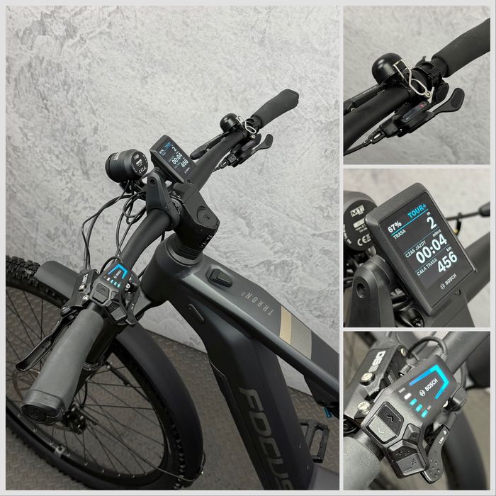 Rower Elektryczny MTB Full Focus Thron2 6.8 Bosch CX Smart 456 km!