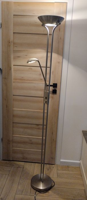 Lampa pokojowa dwa źródła światła, potencjometr