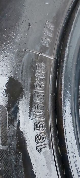 Opony zimowe 165x65x15  rok 2023 z felgami (Kia Rio)