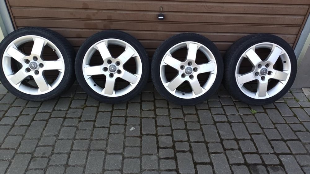 Alufelgi z oponami 17 5×110 Opel