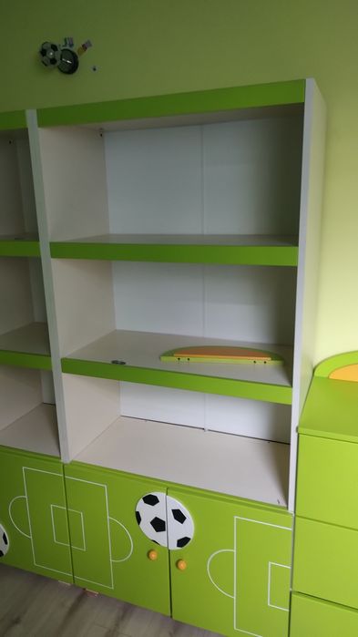 Zestaw mebli dla chłopca Baggi piłka nożna