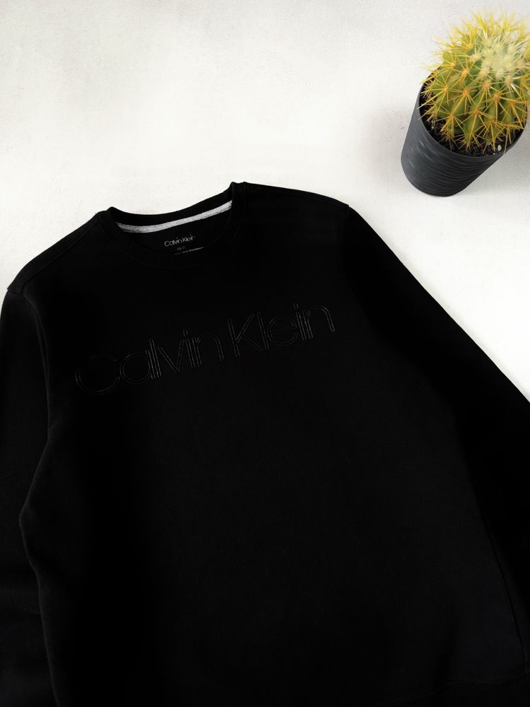 Світшот кофта чоловіча преміальна Calvin Klein оригінал big logo