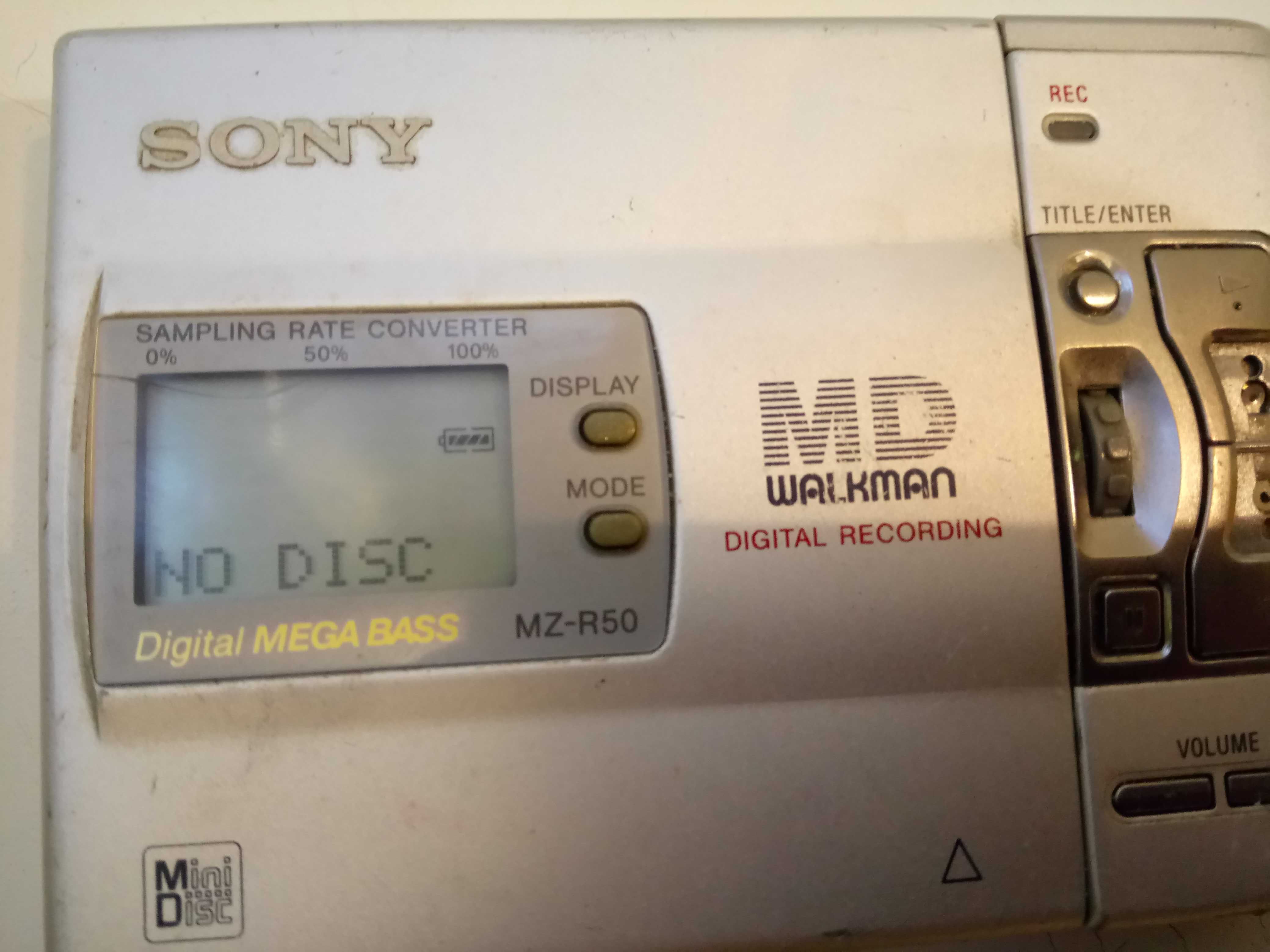 mini disc плеер SONY MZ-R50