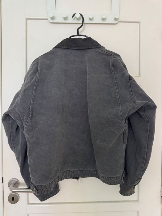 Great Condition Carhartt Detroit J97 Black Petrol - XL