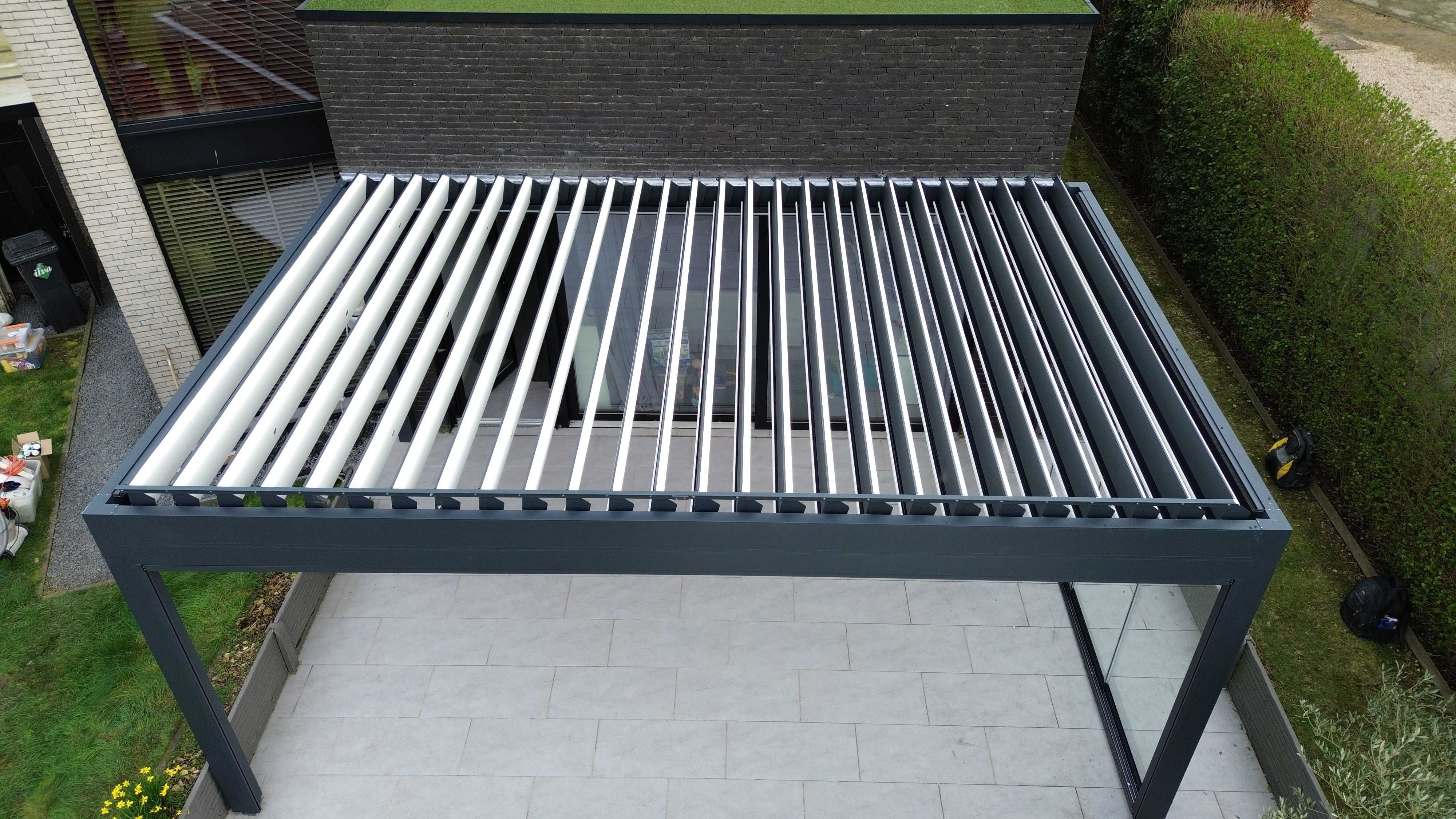 Pergola Ogrodowa Tarasowa Wiata ALTANA Aluminiowa Zadaszenie Tarasu