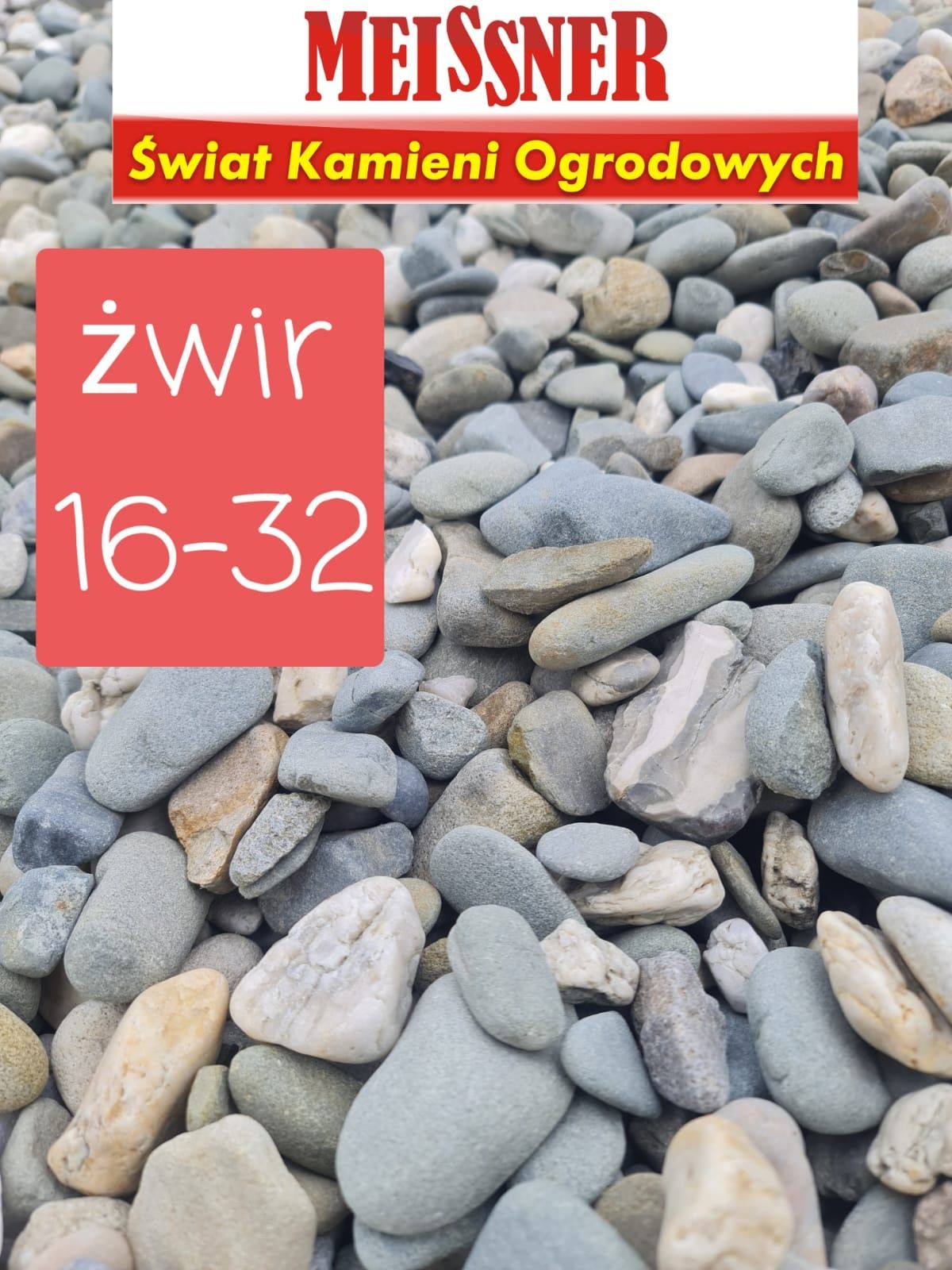 Żwir 8-16 mm lub16 -32 mm płukany do drenażu. Meissner sprzedaż węgla.