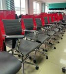 РАСПРОДАЖА тумба серая на три ящика мобильная полки комод