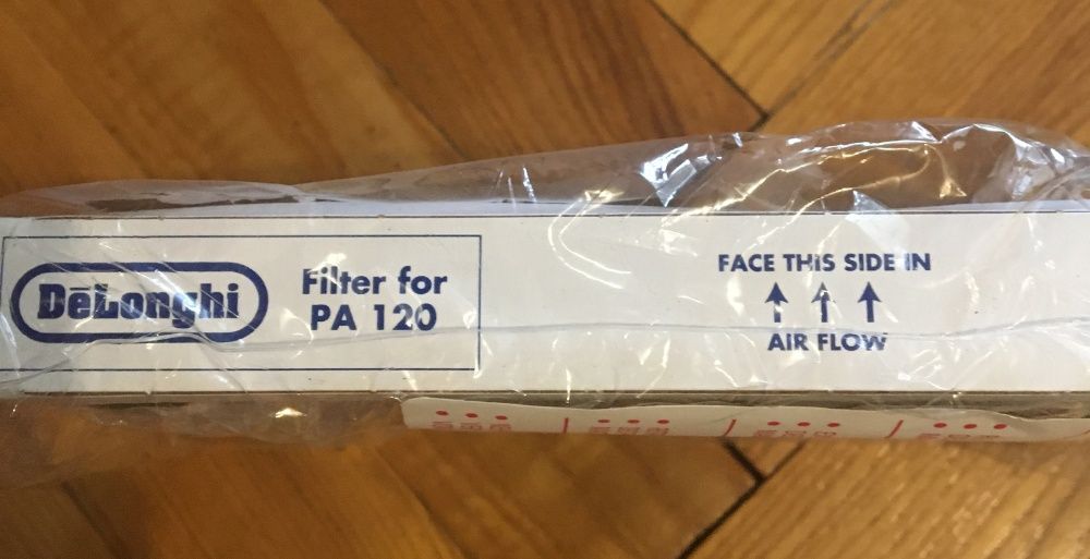 Продаю HEPA фільтр для очищувача повітря DELONGHI PA 120
