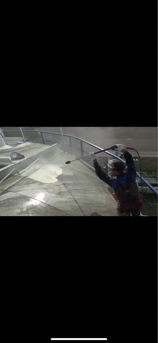 Покраска металлоконструкций Промышленная покраска побелка безвоздушная