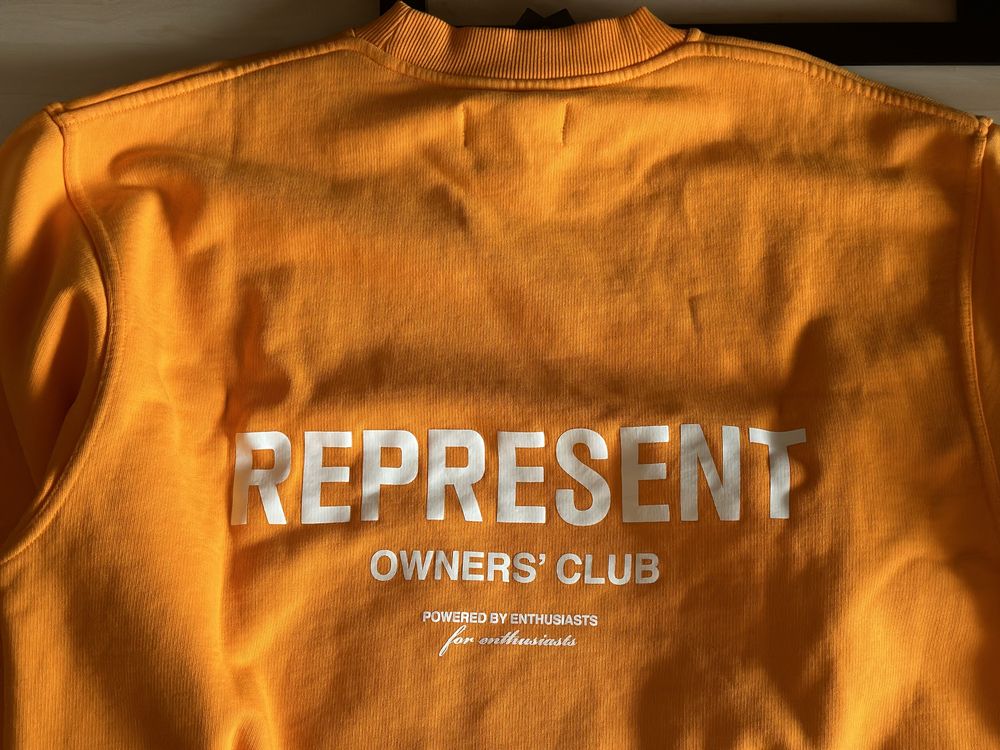 Оригинальный свитшот Represent - M, Orange