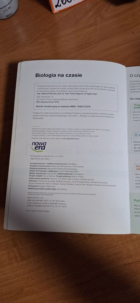 Biologia na czasie 1