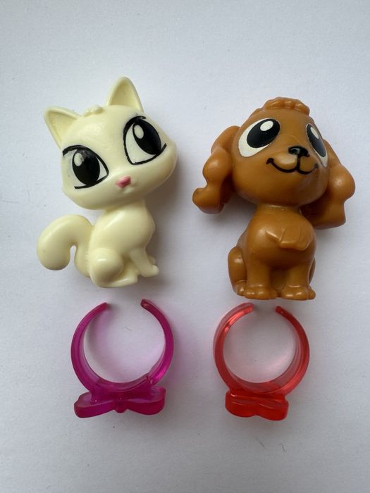Серия киндер сюрприз Животные с колечками FASHION PETS (2015)