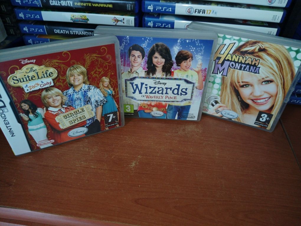 3 Gry Hannah Montana/ Wizards of Waverly Place/ Suite Life Zack & Cody