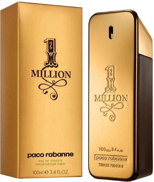 туалетная вода Paco Rabanne 1 Million 100 мл с магнитной лентой