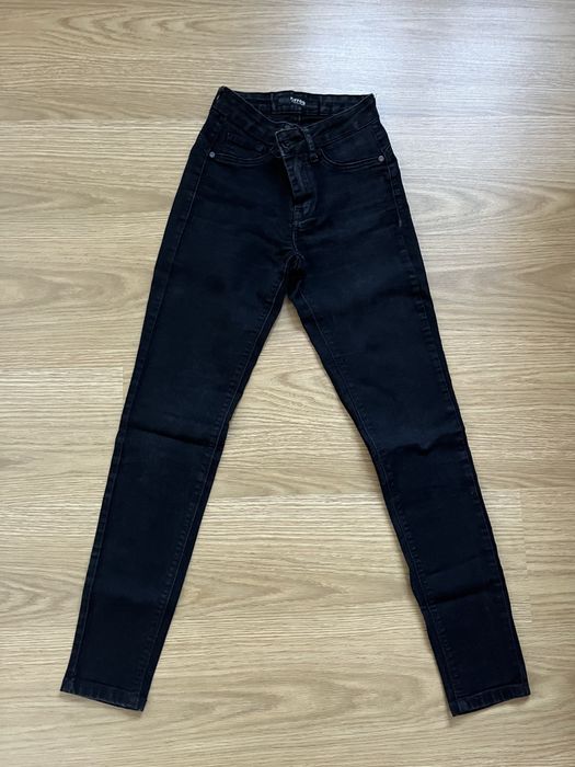 Calças de ganga preta da Tiffosi