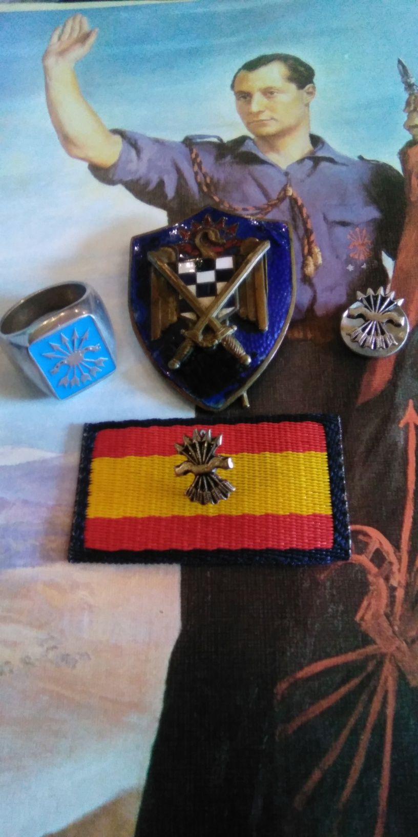 Militaria, FALANGE ,Divisão Azul, Mil Novecentos e quarenta quatro