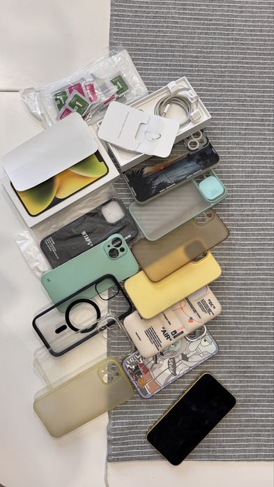 iPhone 14 256 ГБ Yellow (фізична SIM + eSIM)