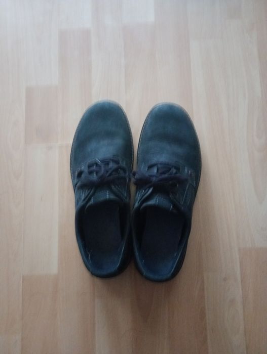 ECCO Turn Męskie nubukowe półbuty derby z Gore-Tex rozmiar 45