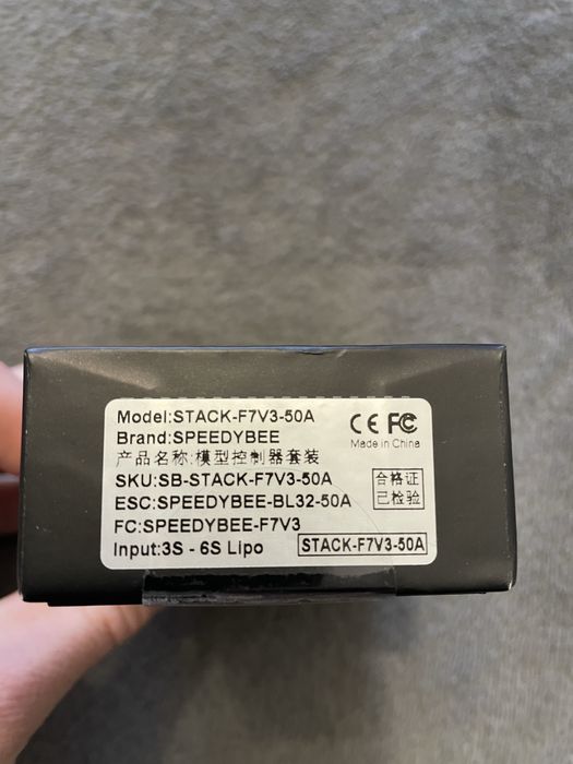 FPV модуль Політний стек SpeedyBee F7 V3 FC з BL32 50A ESC