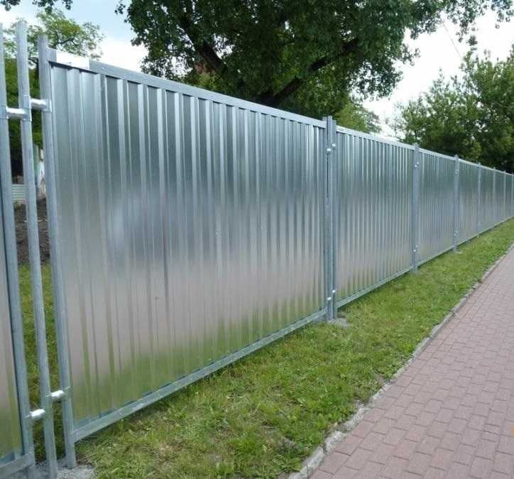 Zestaw ogrodzenia pełnego 29m płot panel nowy gruba blacha