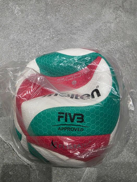 Molten, Piłka siatkowa, V5M5000 FIVB, biały, rozmiar 5