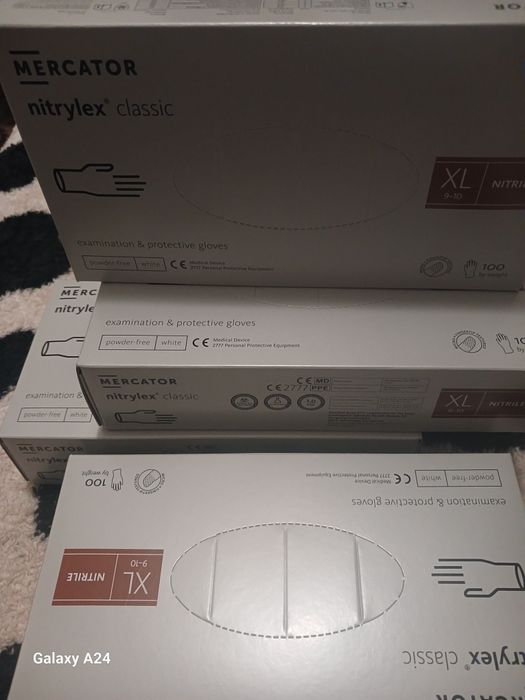 Рукавички медичні нітрилові,розмір XL
