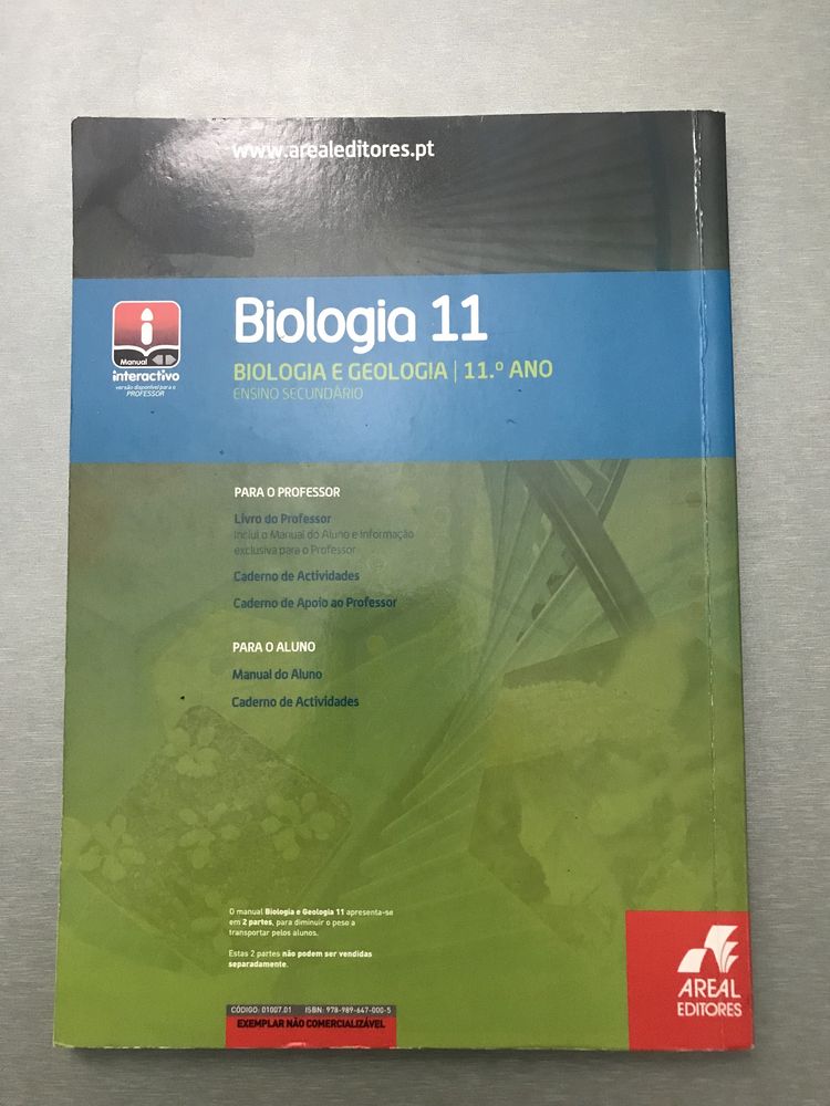 Biologia 11 Livro do Professor (resoluçoes exclusivas do professor)