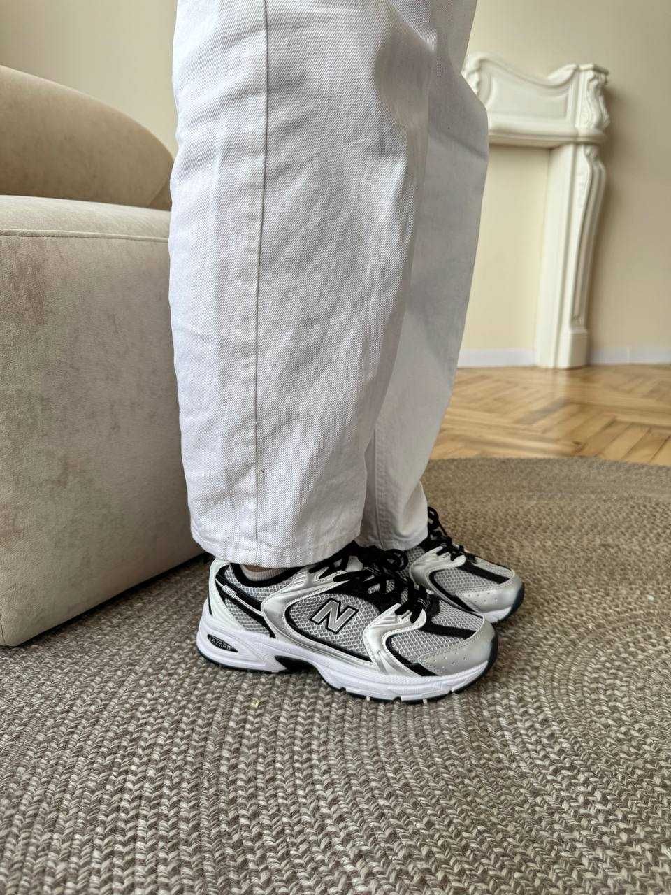 Кроссовки New Balance 530 grey black / Нью беленс 530 серые 37 38 39