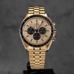 Złota Omega Speedmaster Moonwatch Professional 2024, nowa, fullset