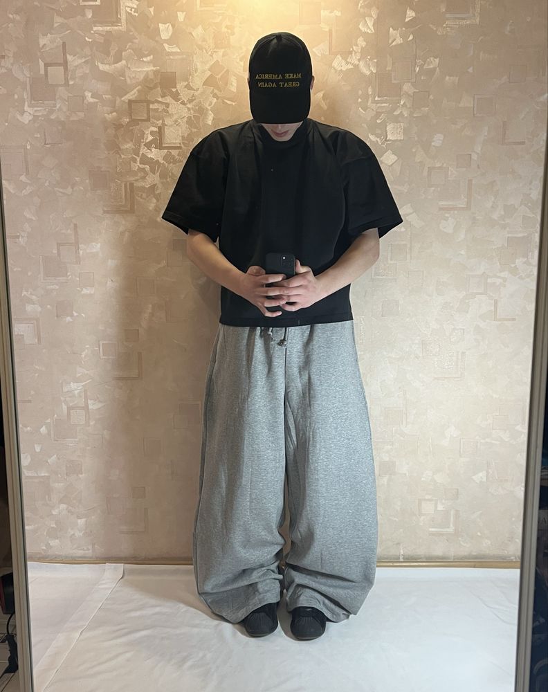 Широкие спортивные штаны беггі baggy sweatpants avantgarde howar rap