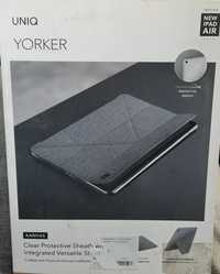 Чехол Uniq iPad Air 2019 Yorker Kanvas Plus velvet mist (gray)