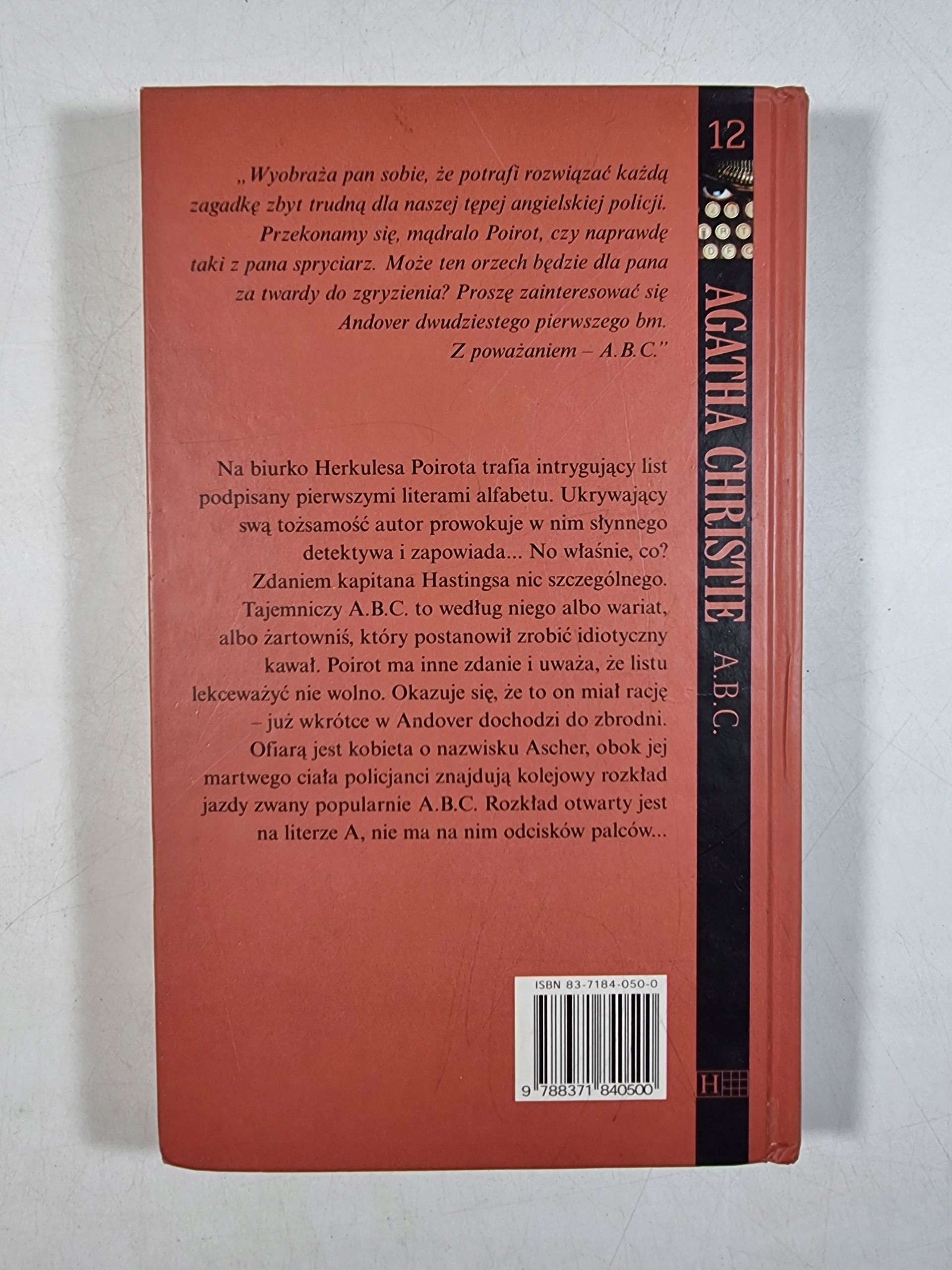 A.B.C. / Agatha Christie / Kolekcja Hachette Tom 12