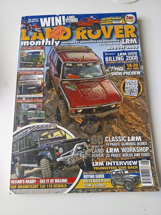Revista land rover 4 por 5 euros