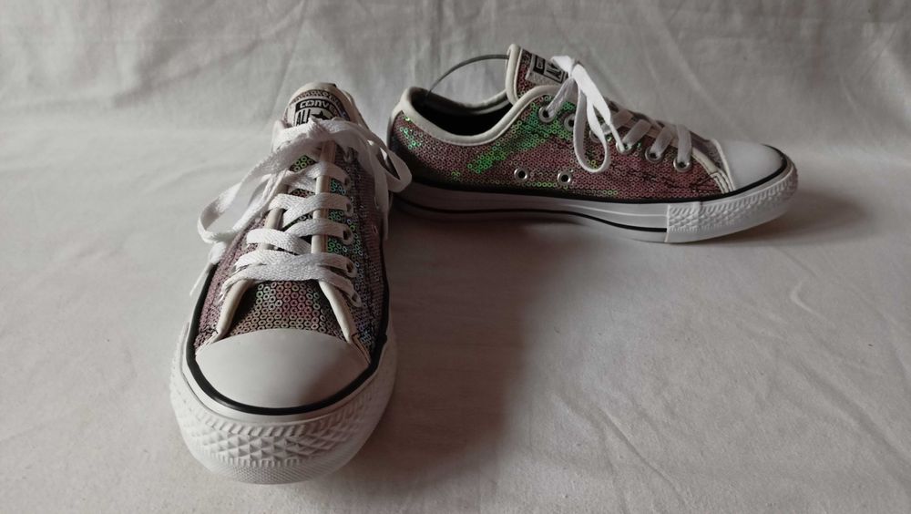 Converse All Star roz. 37,5 - dł. wkł.24 cm- super stan