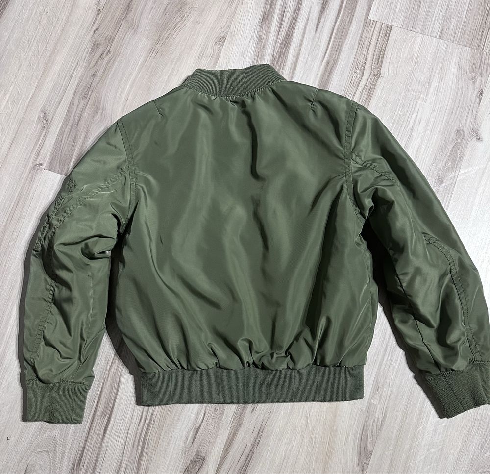 Kurtka bomberka khaki H&M r. 7-8