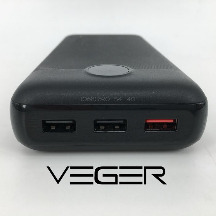 Павербанк Powerbank УМБ Veger  30000 mAh 20W оригинал