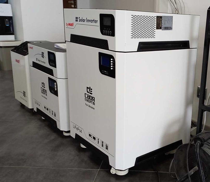 ИБП 5.2 кВт с АКБ 10 кВт·ч MUST HBP18-5248NM — всё-в-одном