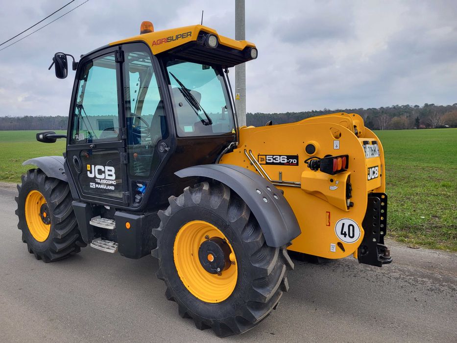 Ładowarka teleskopowa JCB 536-70 agri super 2018 rok, 531 541