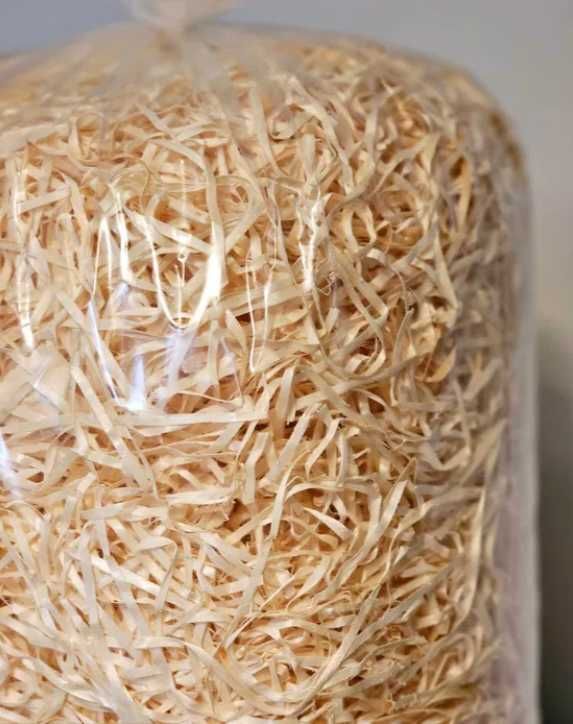 WEŁNA DRZEWNA naturalna 1 KG SIANKO do koszy paczek PREMIUM