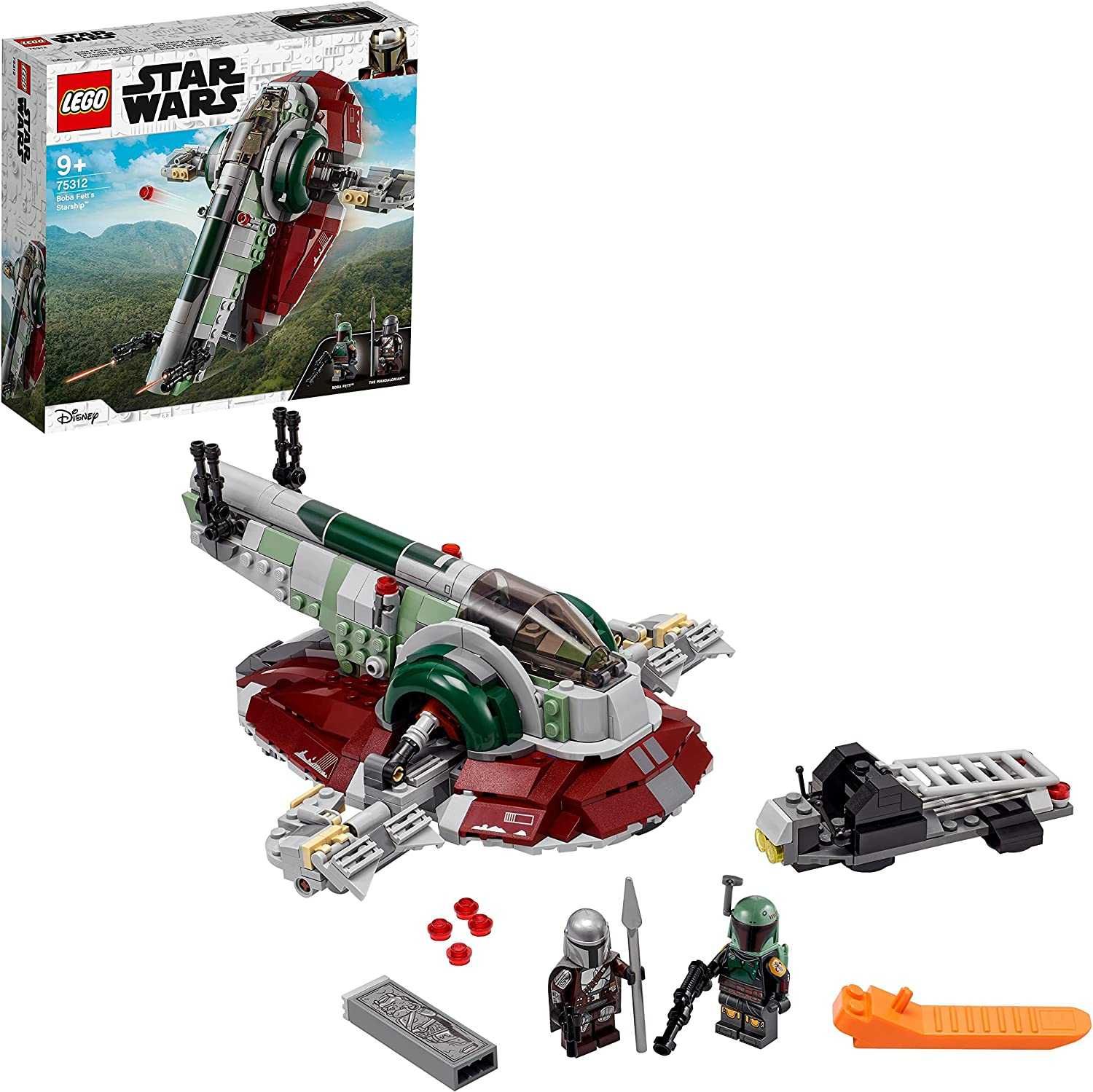 LEGO Star Wars™ 75312 Statek kosmiczny Boby Fetta™ (593 elementy)