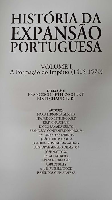 Colecção de livros "A expansão Portuguesa"