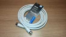 Kabel Antenowy - HAMA - Kabel Koncentryczny - DVB-T2 - 3 metry