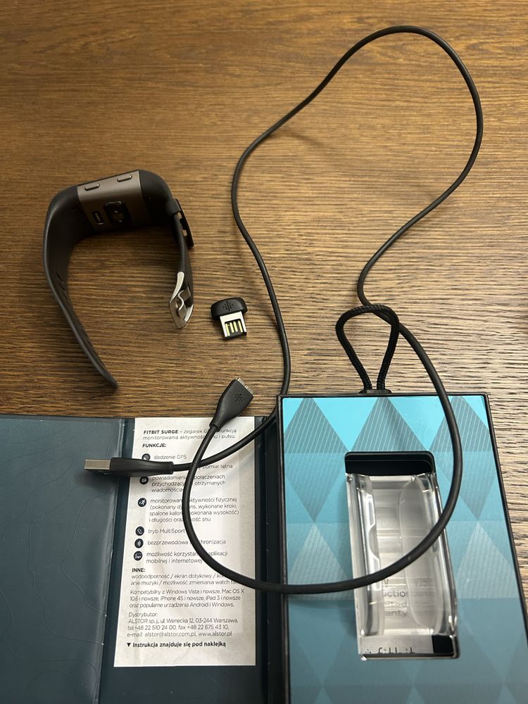 Zegarek sportowy Fitbit surge