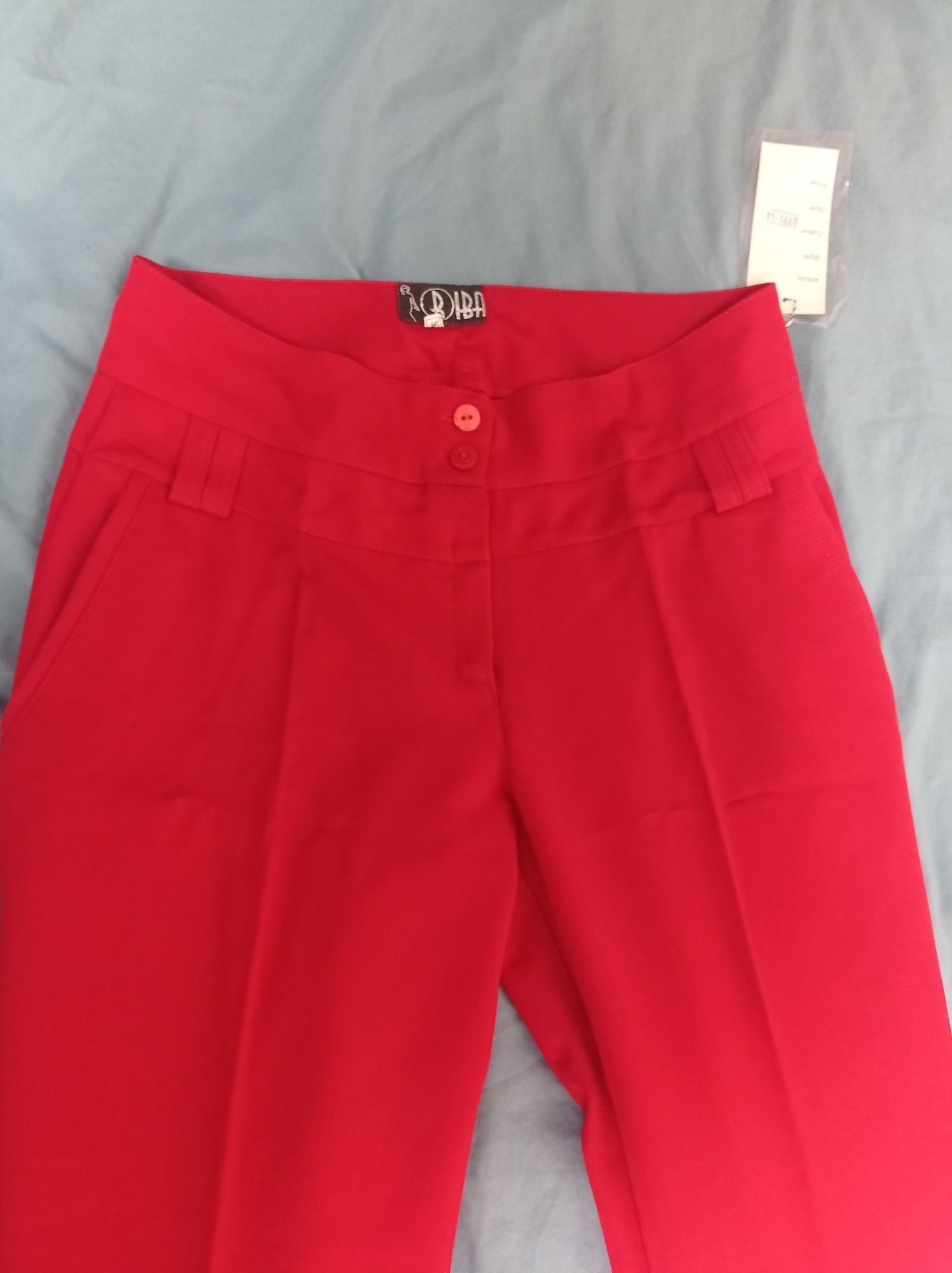 Нові червоні штани брюки