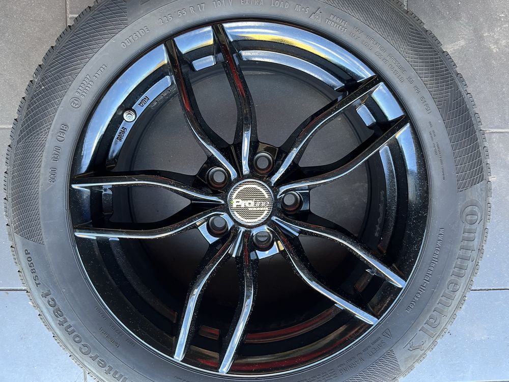 Felgi 17 5x114,3 Komplt Stan Idealny mazda nissan renault