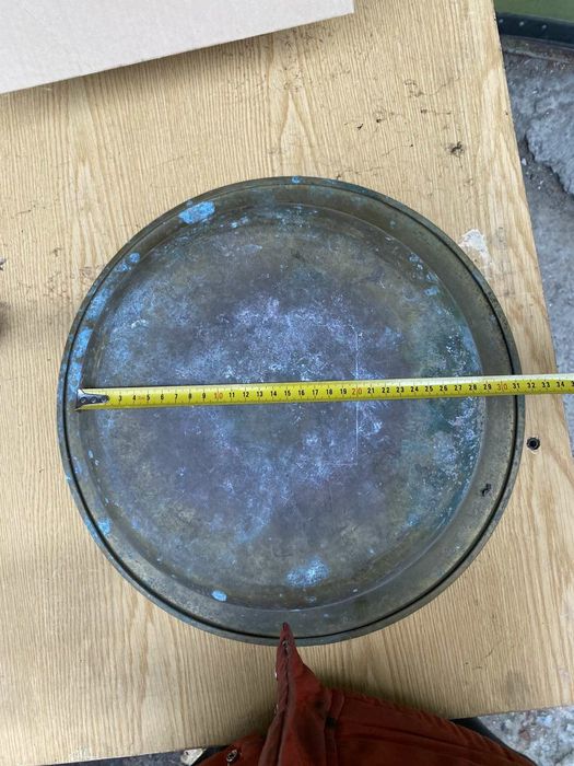 Миска латунна таз СССР 10 літрів латунь